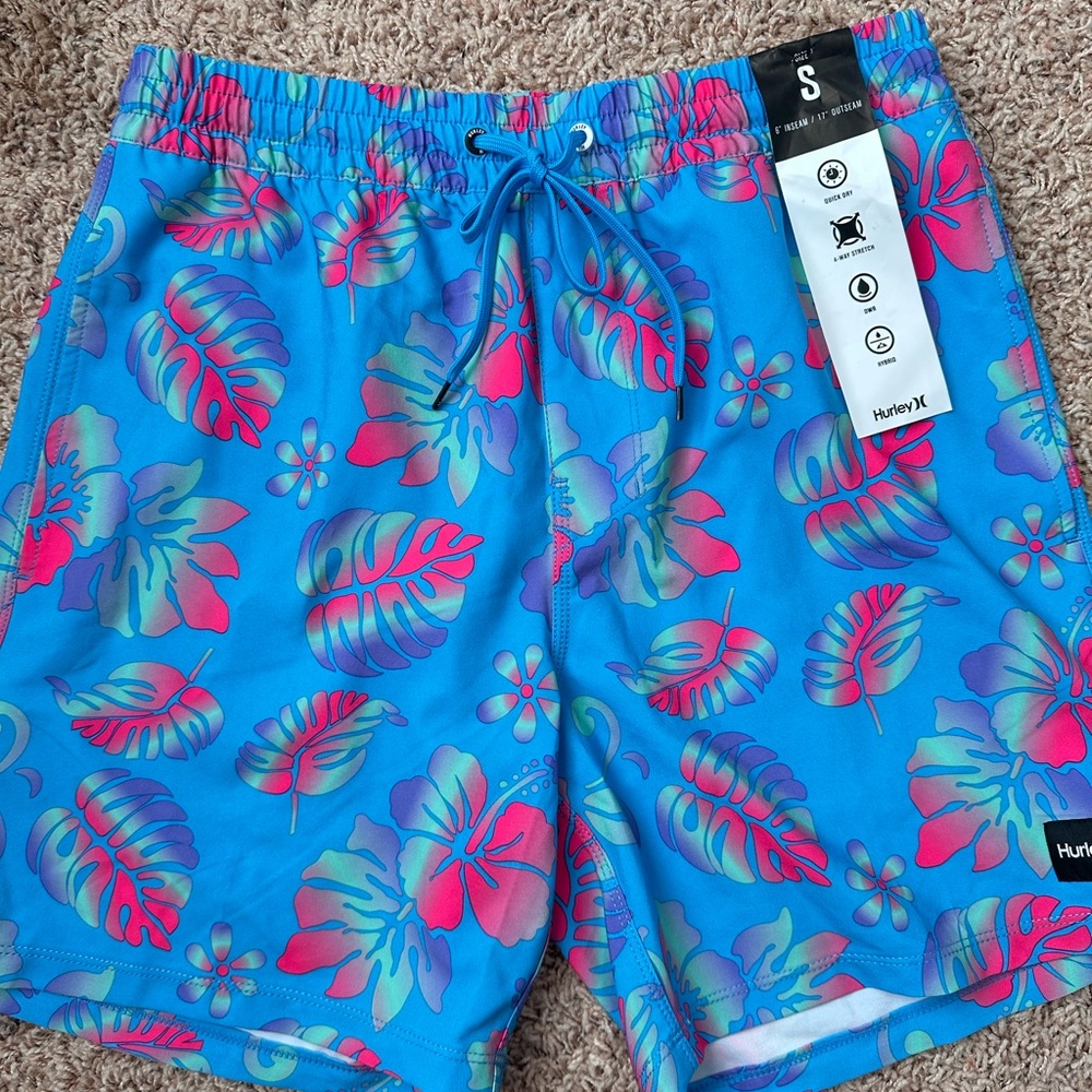 Hurley Tropical Blue Swim Shorts